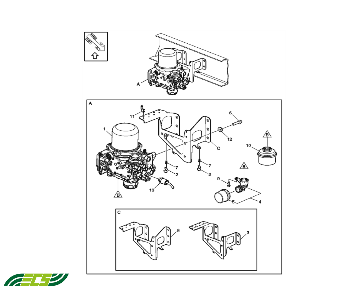 Volvo APM Air Dryer
