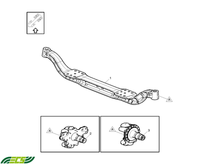 Renault Front Axle