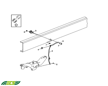 Volvo Balloon Level Sensor