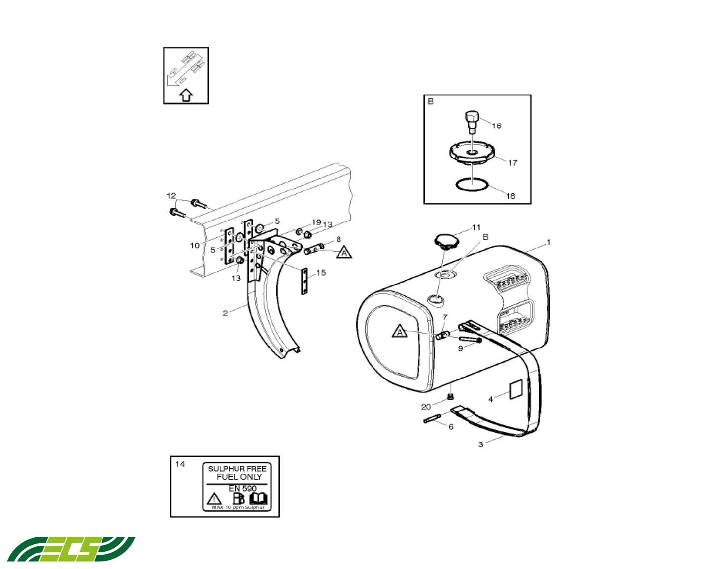 Volvo Fuel Tank